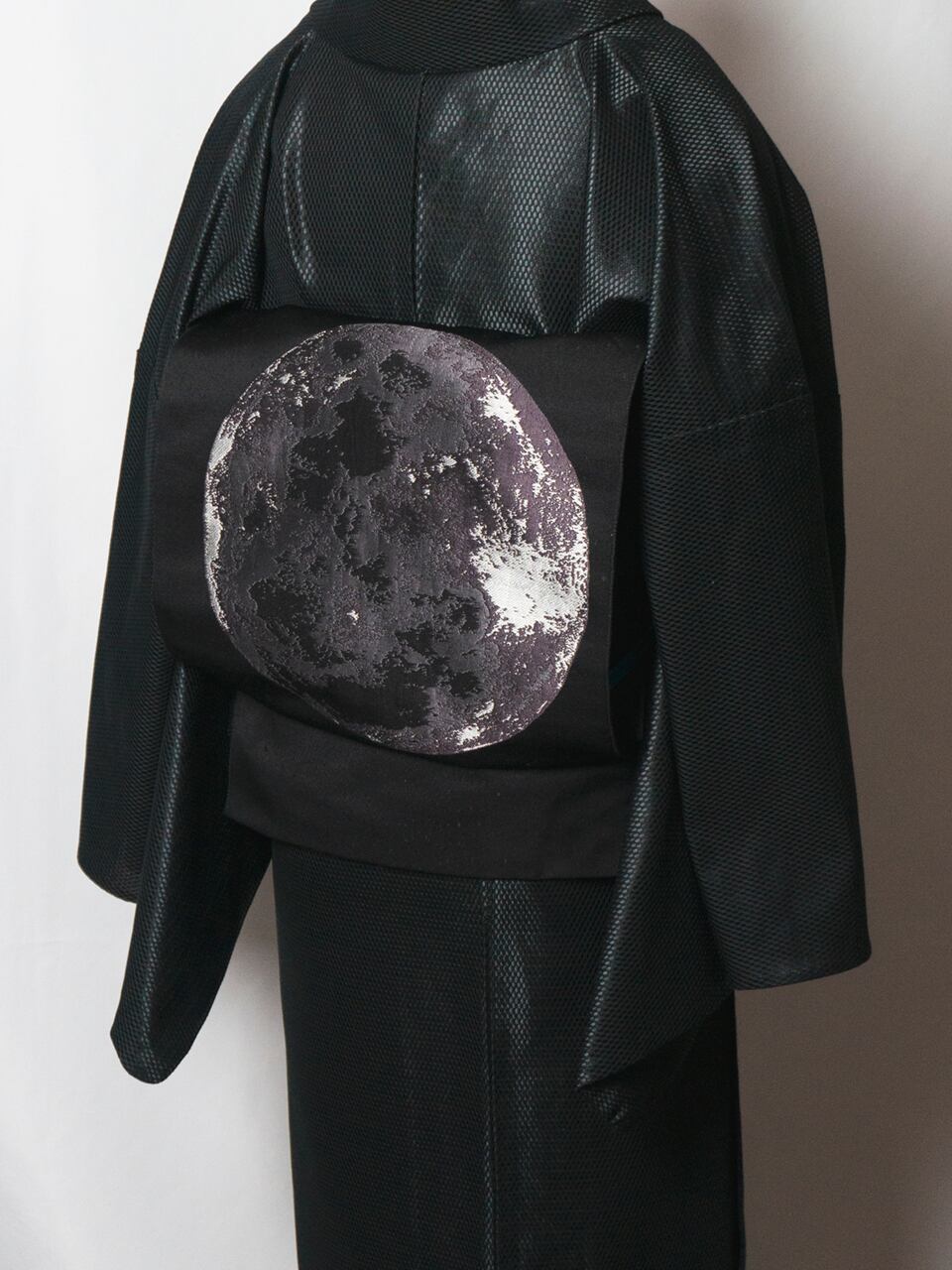 Rumi Rock 正絹 博多織名古屋帯「月面」 [E634] | Rumi Rock Store