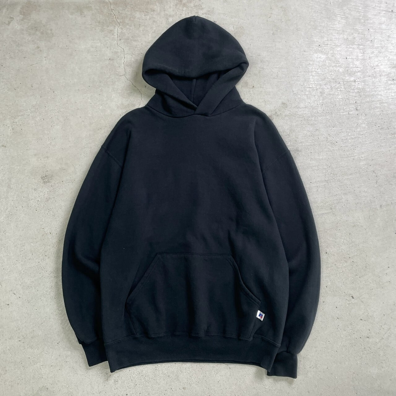 90年代 USA製 RUSSELL ATHLETIC ラッセル ブランクスウェットパーカー 
