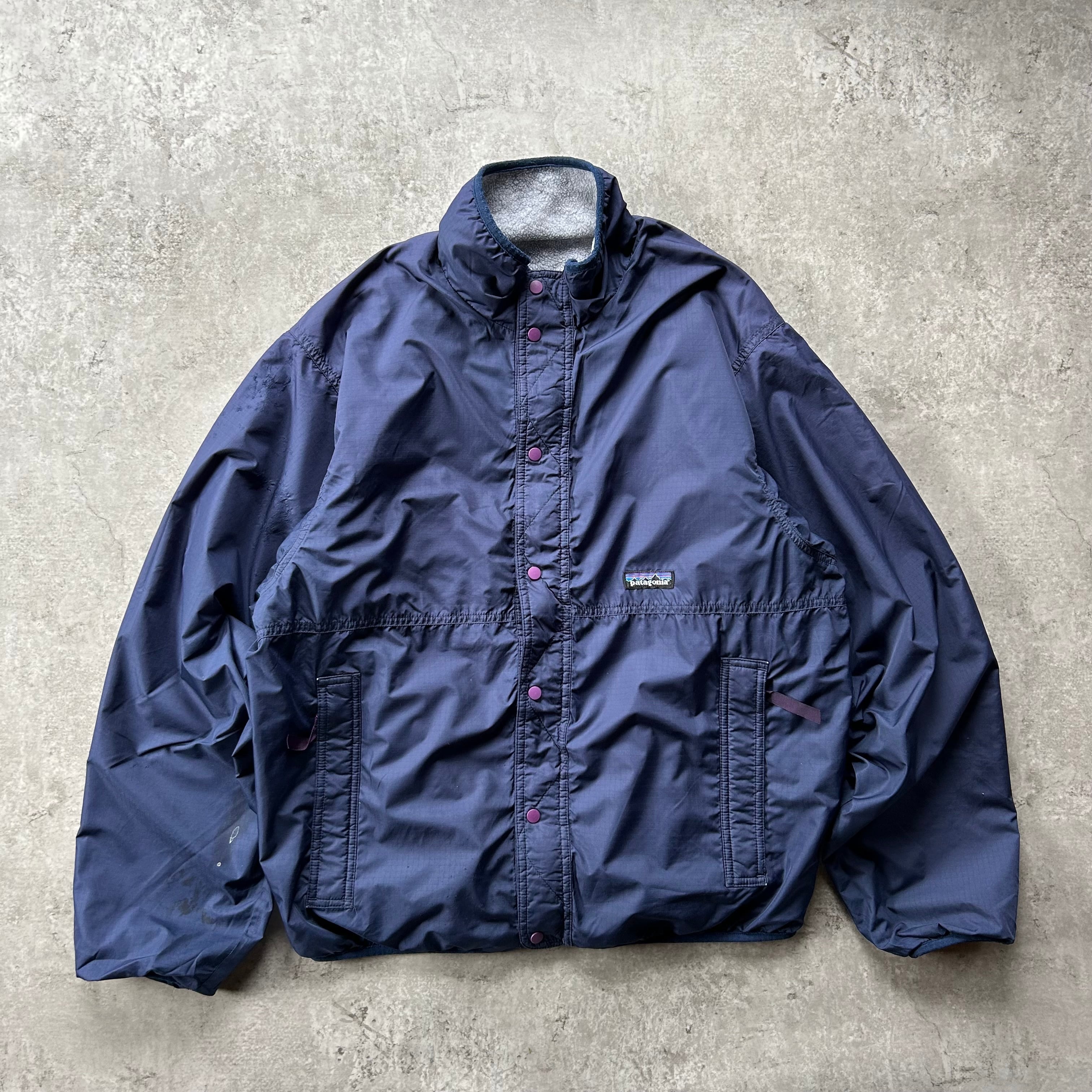 90s パタゴニア グリセードジャケット USA製 XL パープル サラサ