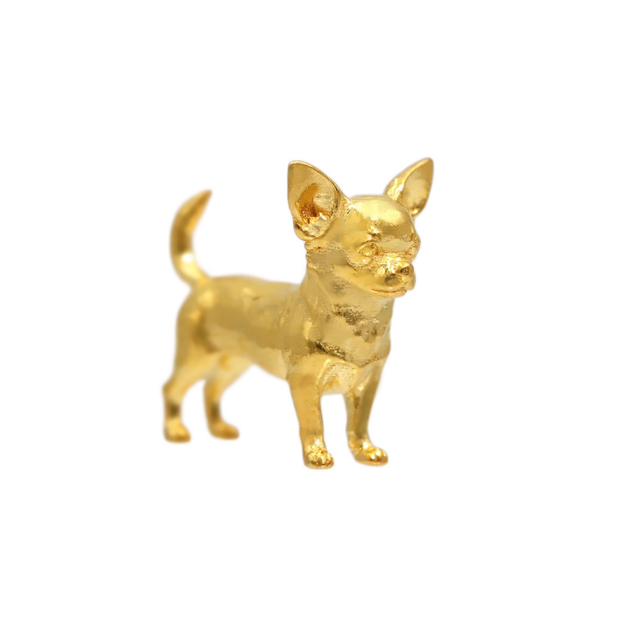 純金1g チワワ JUNGOLD 指先サイズの芸術品