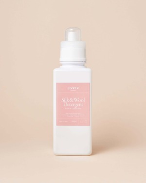 LIVRER シルク & ウール ディタージェント（600mℓ）／ ローズ & カモミール・デリケート生地用
