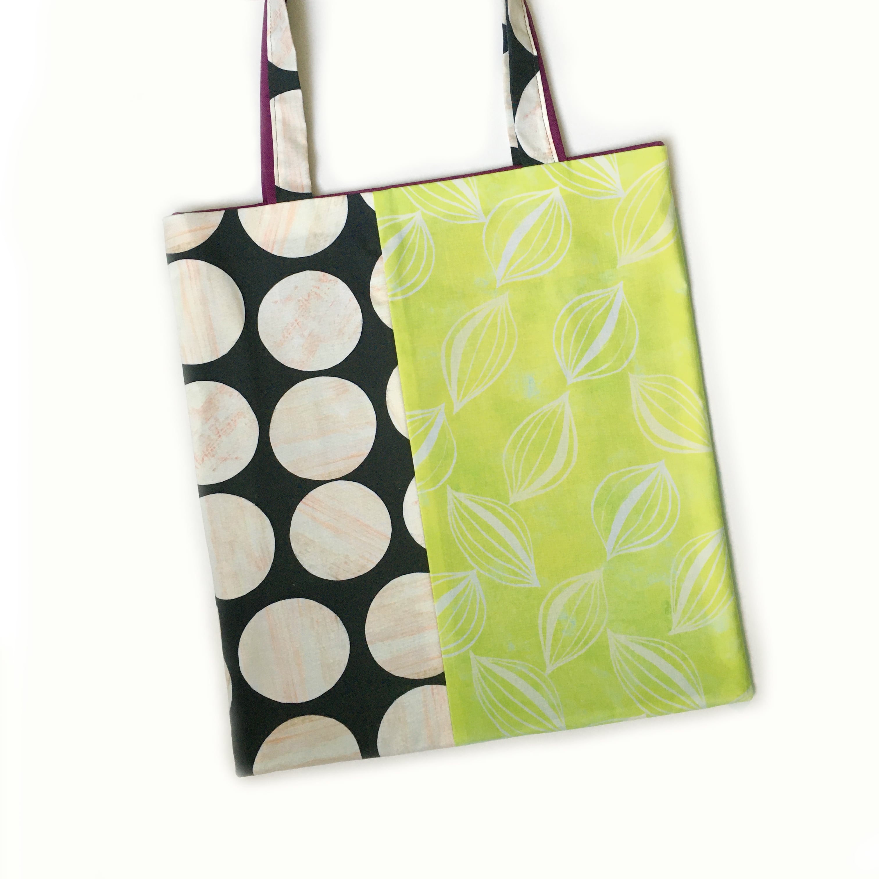 art print bag【トートバッグ ライトグリーン】ラージサイズ