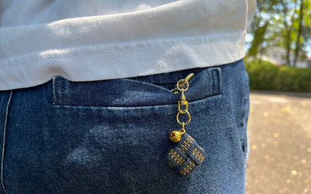 キーホルダー叶結（あつもり）