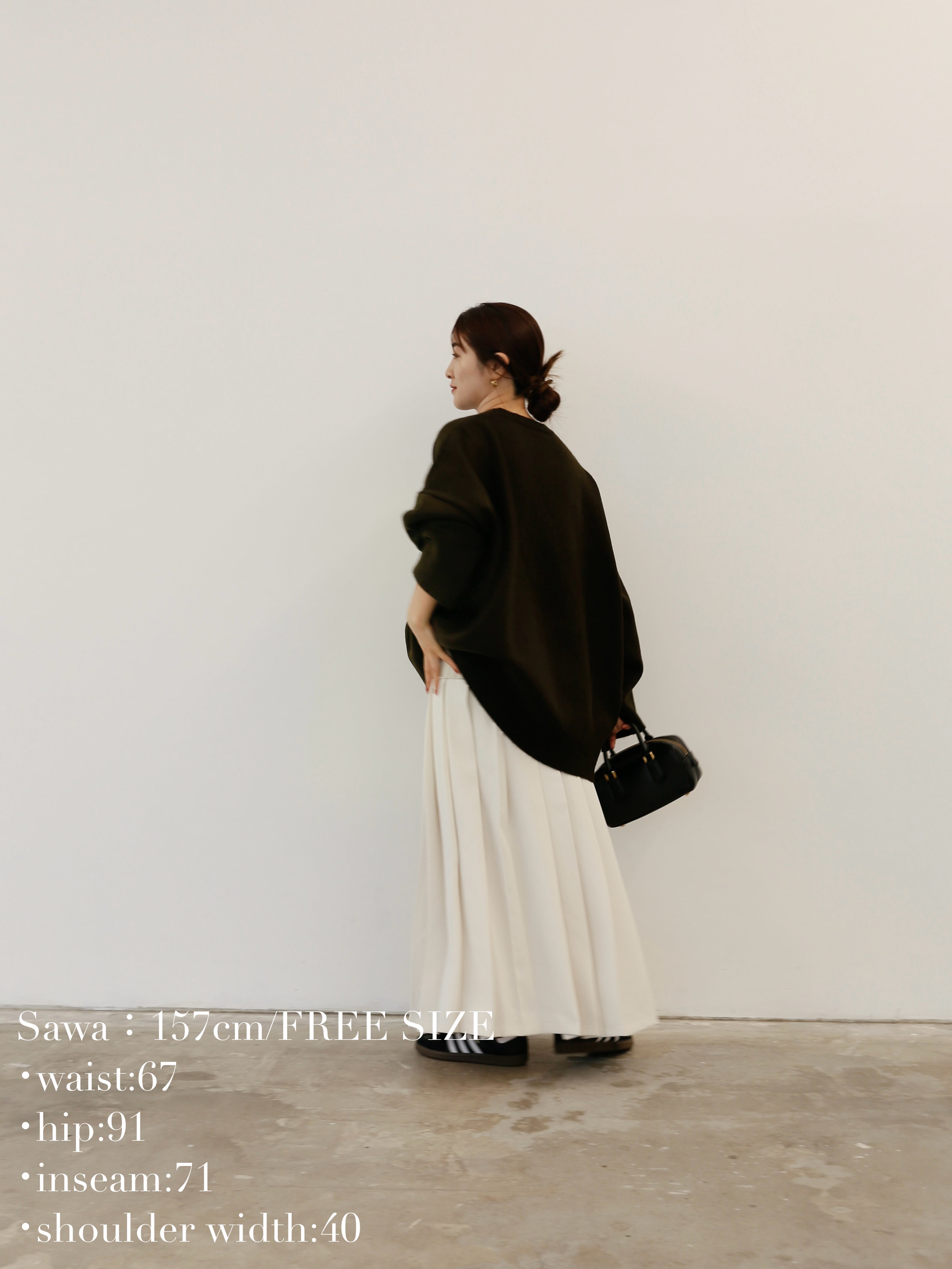 handmade back ribbon knit | Katrin TOKYO