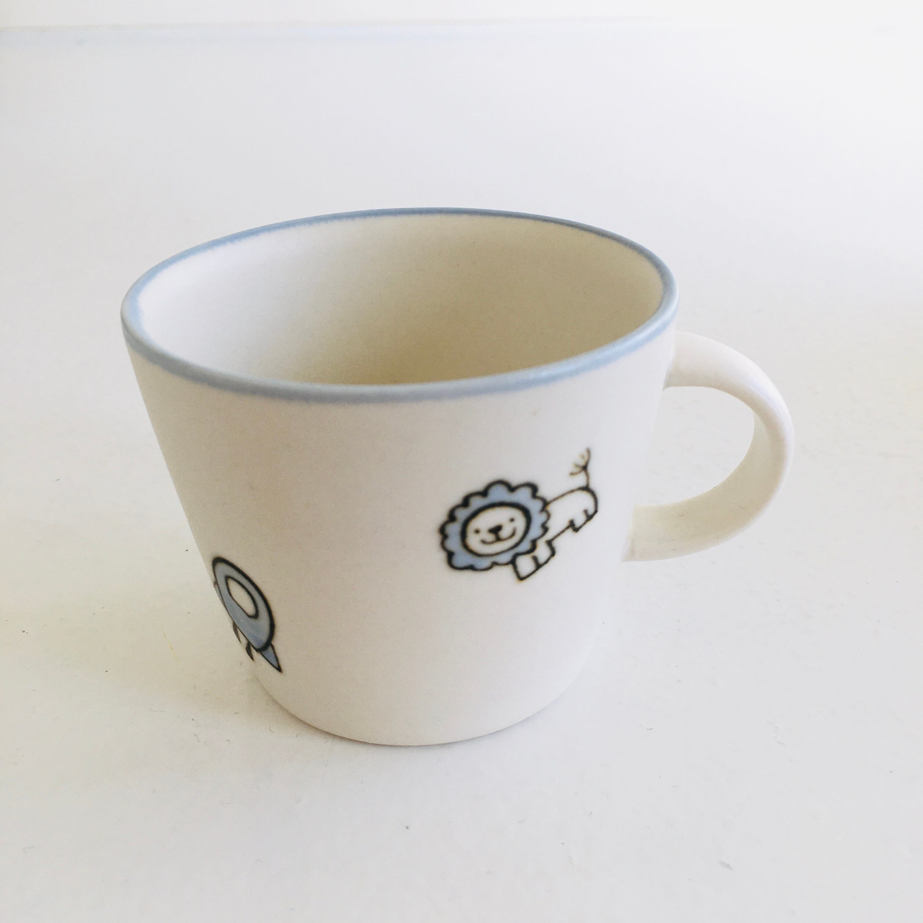 子ども食器 すこし屋 子どもマグカップブルー