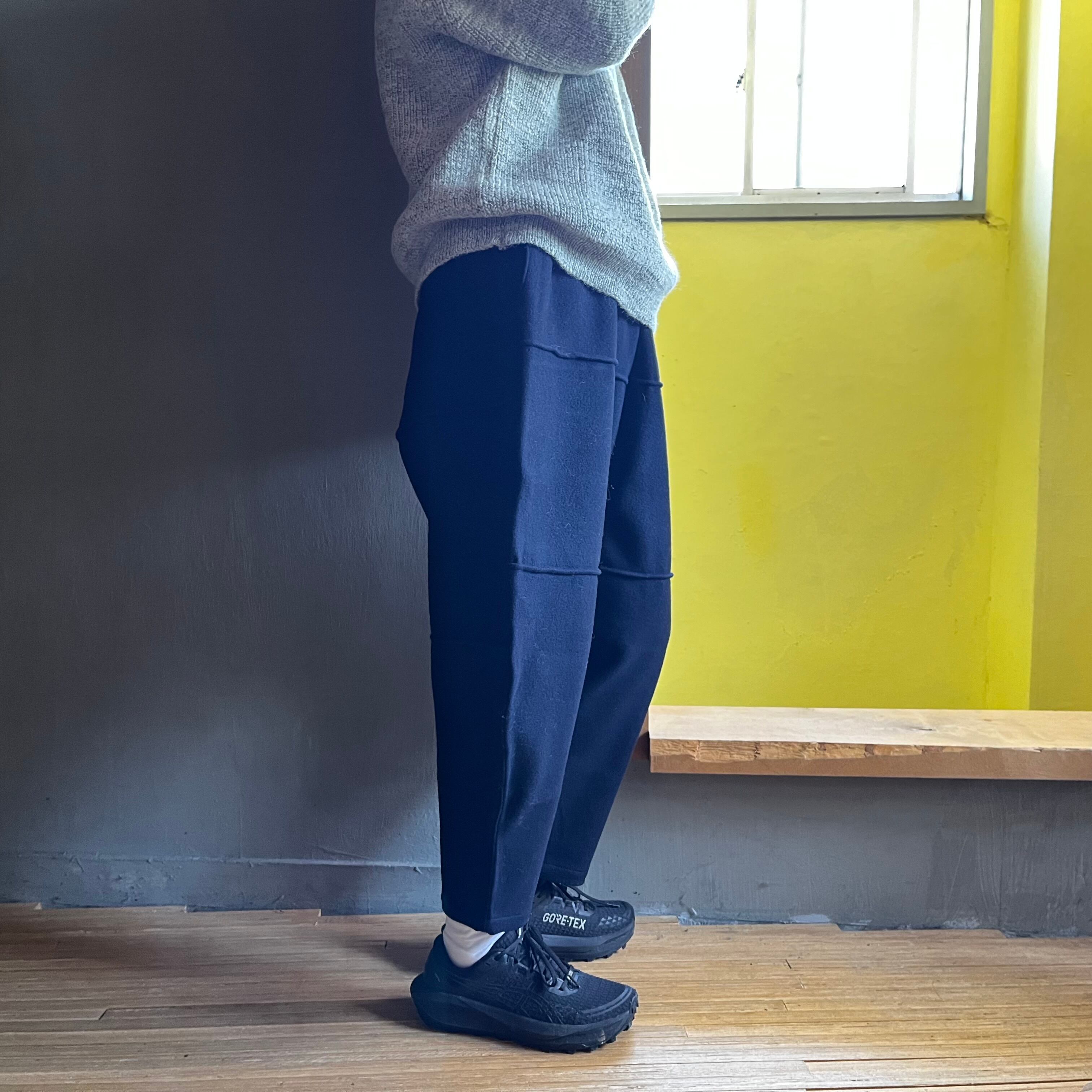 MITTAN｜ウールブランケットパンツ 濃紺 PT-96 | CORNER_122