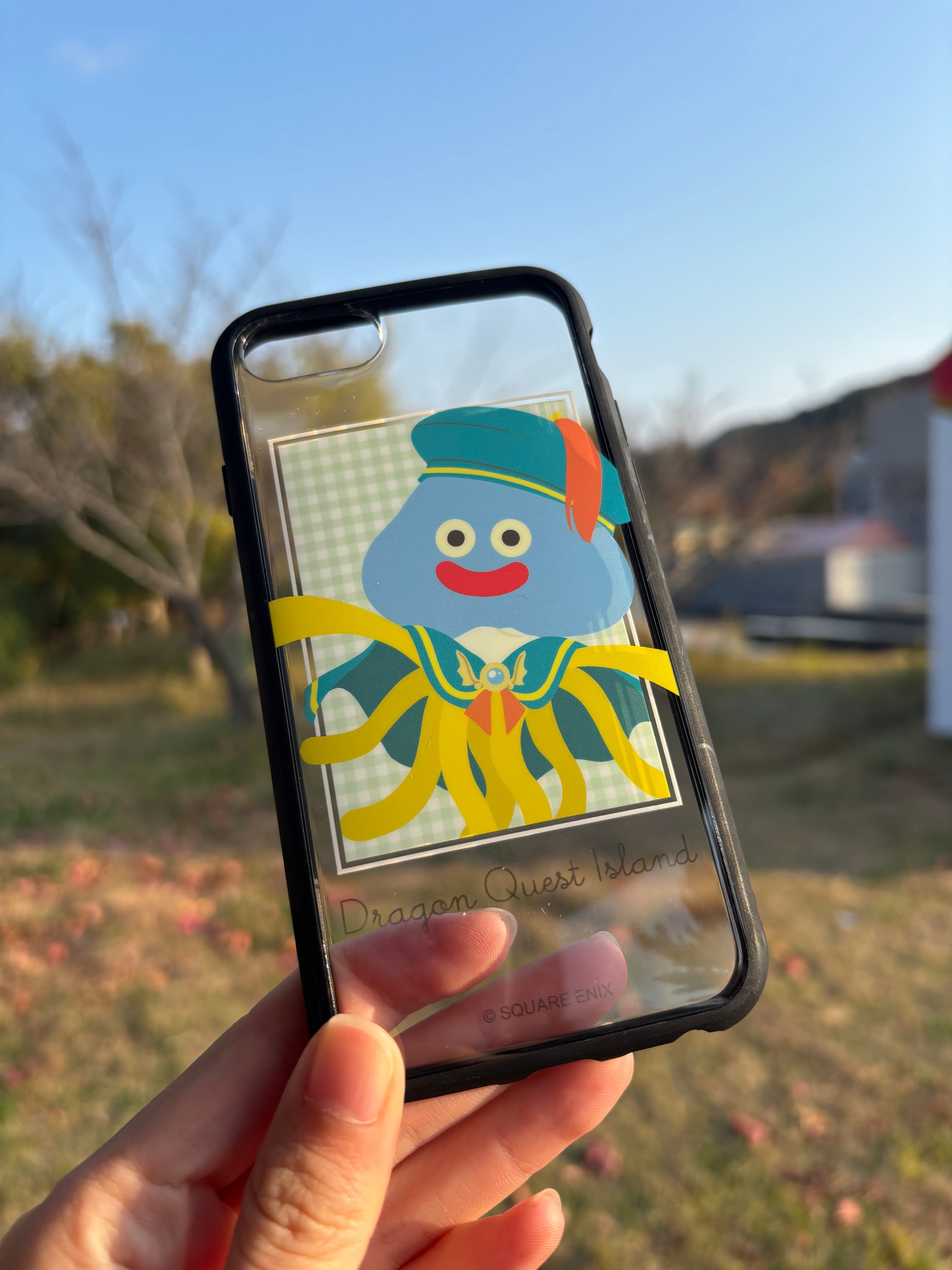 iPhoneケース(ちらし)（iPhoneSE）【ドラゴンクエストアイランド