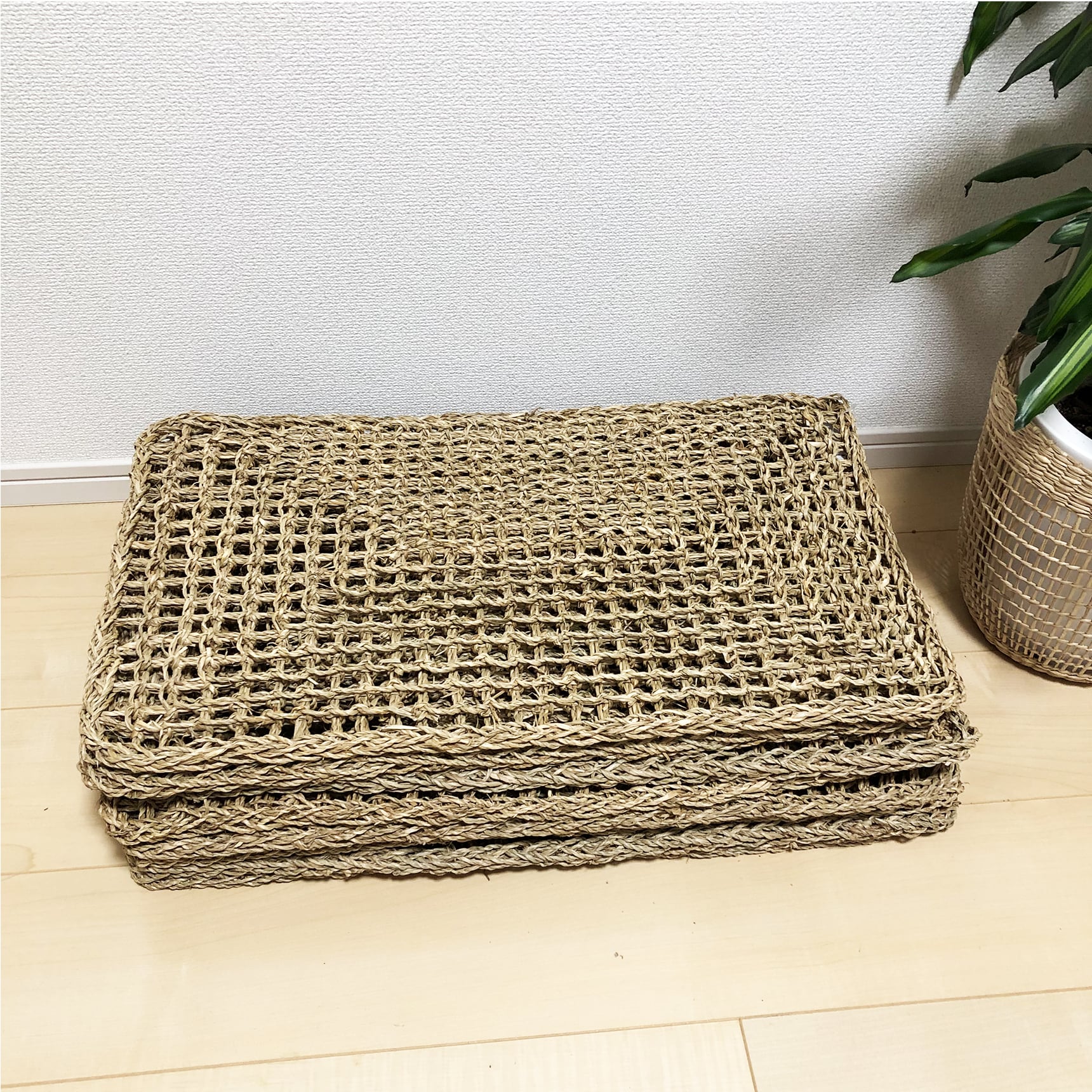 シーグラス ラグ マット 5枚セット（SGC-3560） | Naturalsoul
