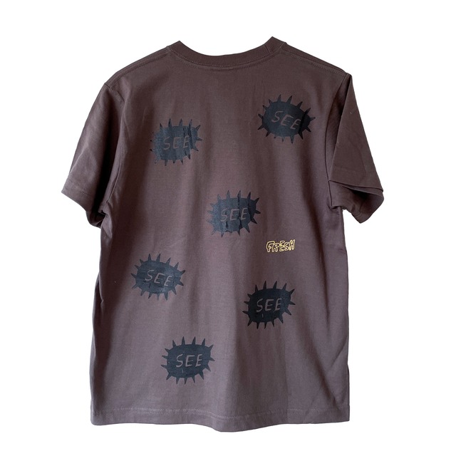 HELLOAYACHAN シルクスクリーン Tシャツ HELLO PM | HINEST BLDG 