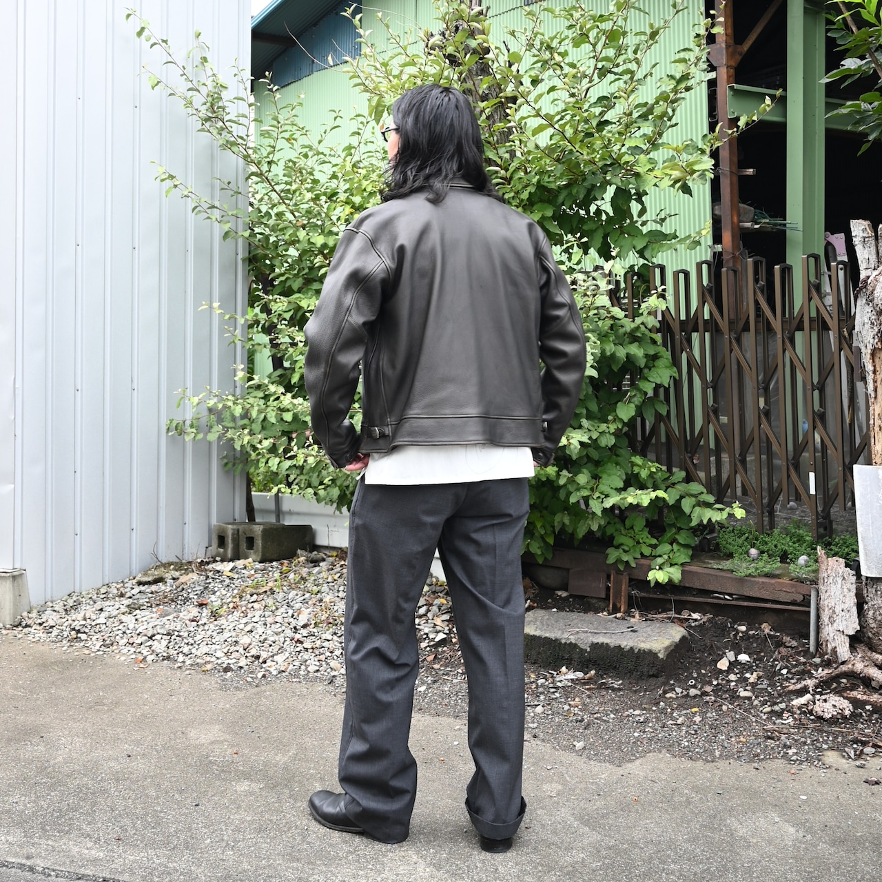 OLD JOE(オールドジョー)PATINA DEERSKIN COSSAK JACKET style