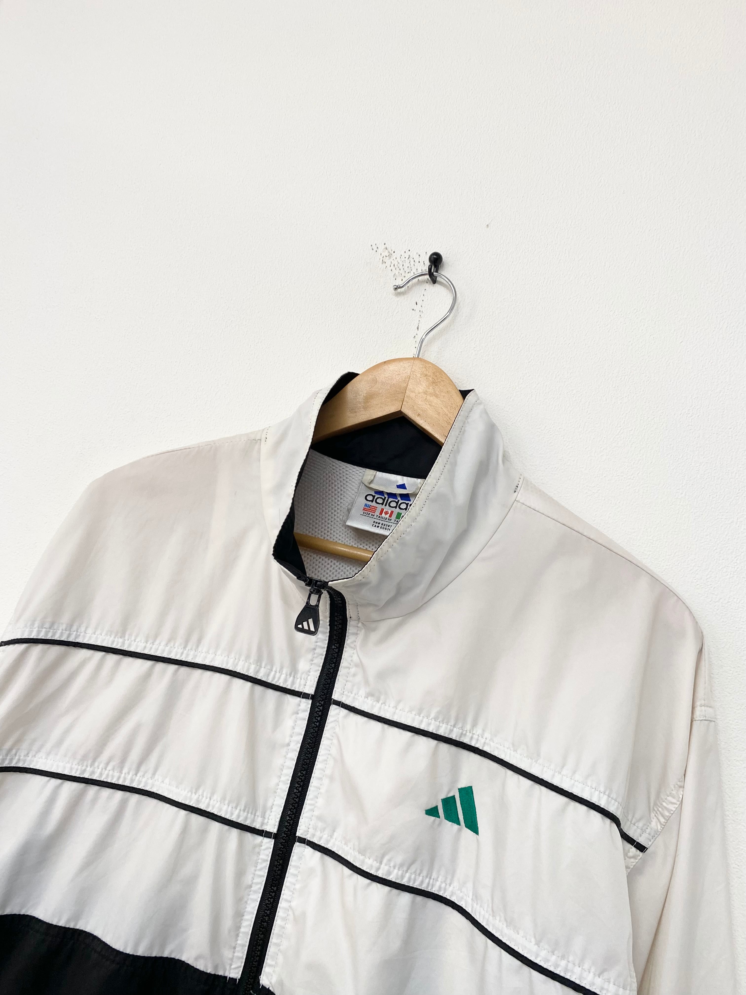ジャケット・アウター CLASSIC LOGO NYLON TRACK JACKET 90s Adidas Performance Logo Nylon Track Jacket/L-XL
