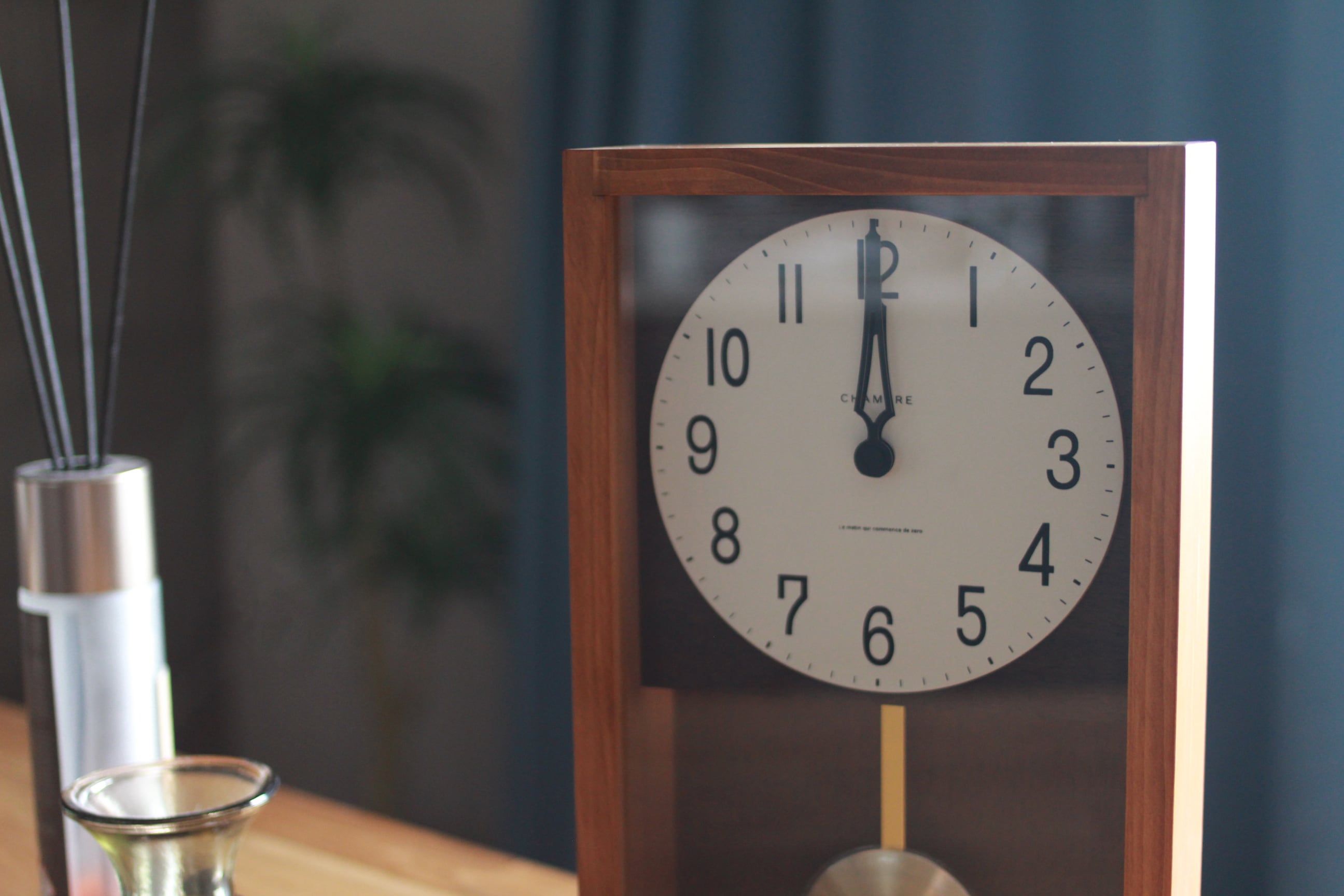 HINOKI PENDULUM CLOCK ヒノキ ペンデュラム クロック | LISCOORD