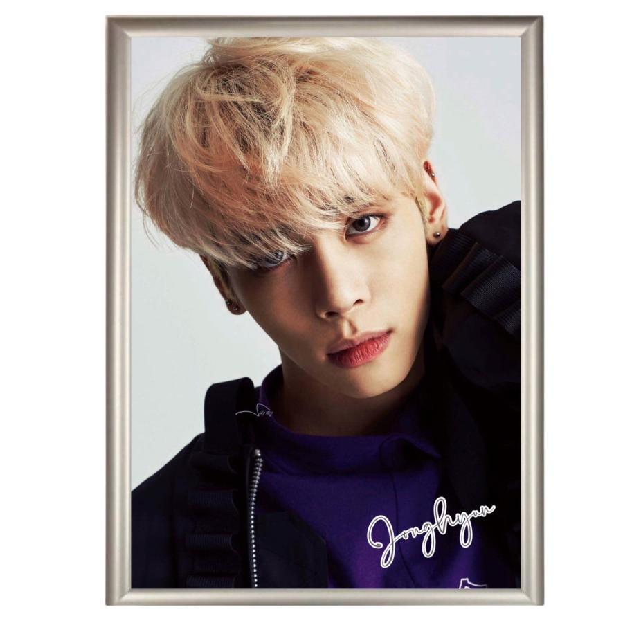 ジョンヒョン SHINee シャイニー フォトプレート 額入り 写真 A4サイズ