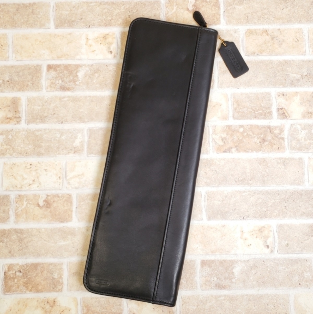 極美品 COACH オールドコーチ 黒 レザー つつい ブラック 2way ウィリス 