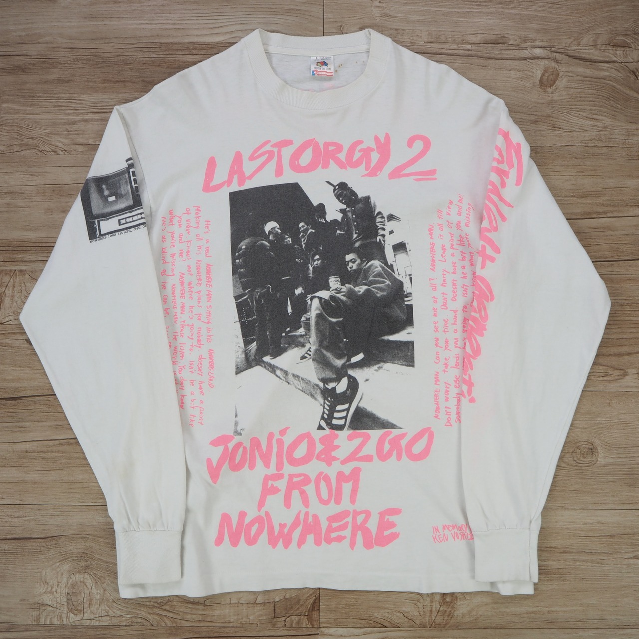 90s LAST ORGY 2 L/S Tee