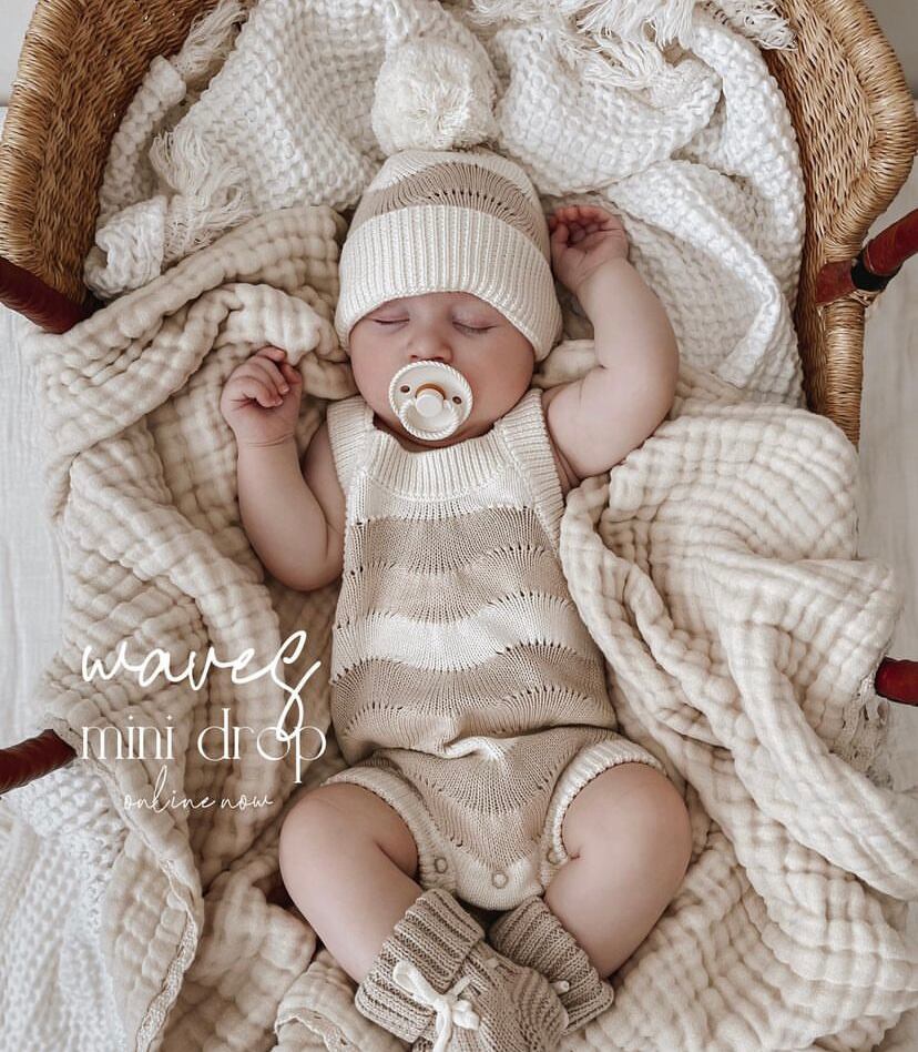 Belle and sun / wave romper | madeleine