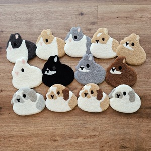 即納／\\ mini //うさぎの箱座り