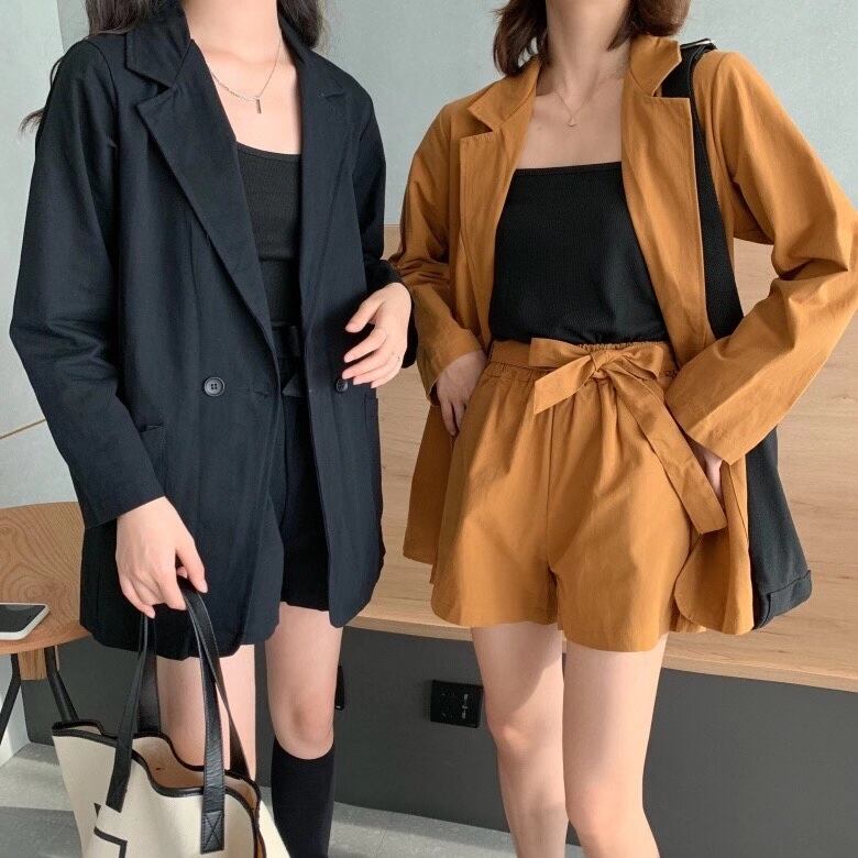 ジャケット＋ショートパンツ　セットアップ　AJ33167-3165