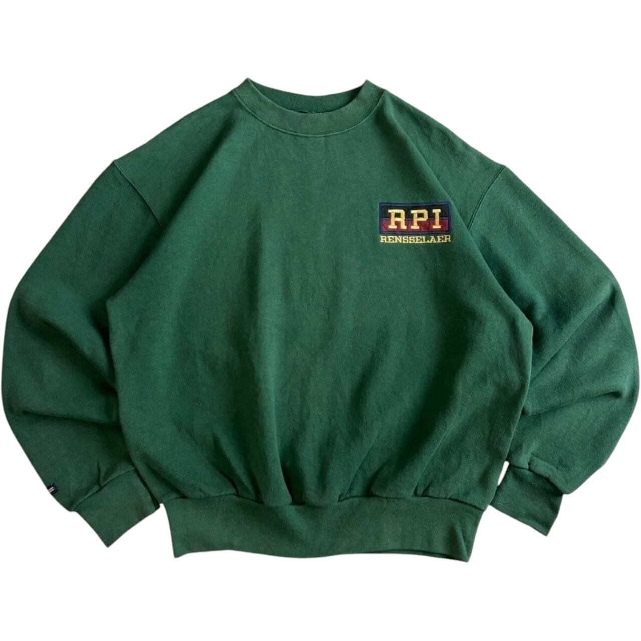 《XL》JANSPORT ジャンスポーツ RPI レンセラー工科大学 ワンポイント スウェット USA製 90年代 No.4220