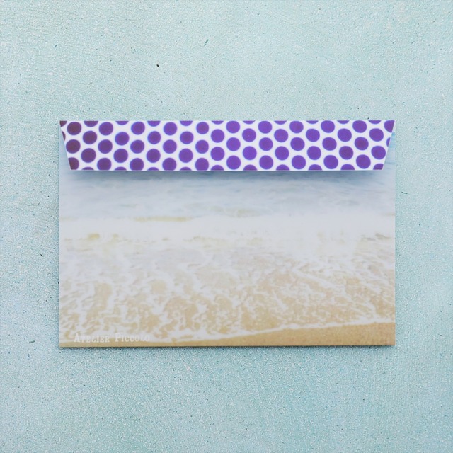 Piccoloオリジナル海街ぽち袋(横型）#005