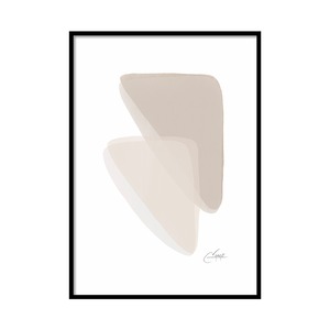 A0229/ 北欧モダン / アートポスター【 A4 / A3 / A2 / A1 サイズ・フレーム 付きに変更可 】