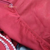 社交ダンス 衣装 スタンダードドレス ドレス スタンダード ワンピース ワイン フロート レース フリル デモ 競技 ダンス パーティ 発表会 forever フォーエバー レッド系 オレンジ系 高級感 上品 スカート4枚重ね シルエット 発表会用 おしゃれ モダン 社交用 フォーマル