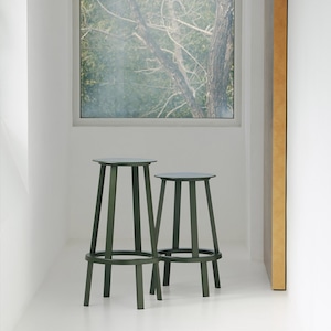 《新色登場》REVOLVER BAR STOOL LOW H65［ HAY ］