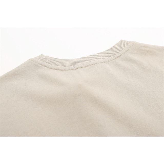 キャットツインクラシックプリントTシャツ 2col   R00655