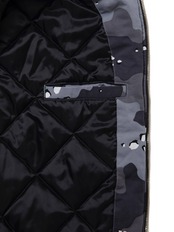 Camouflage Padded Bomber Jacket