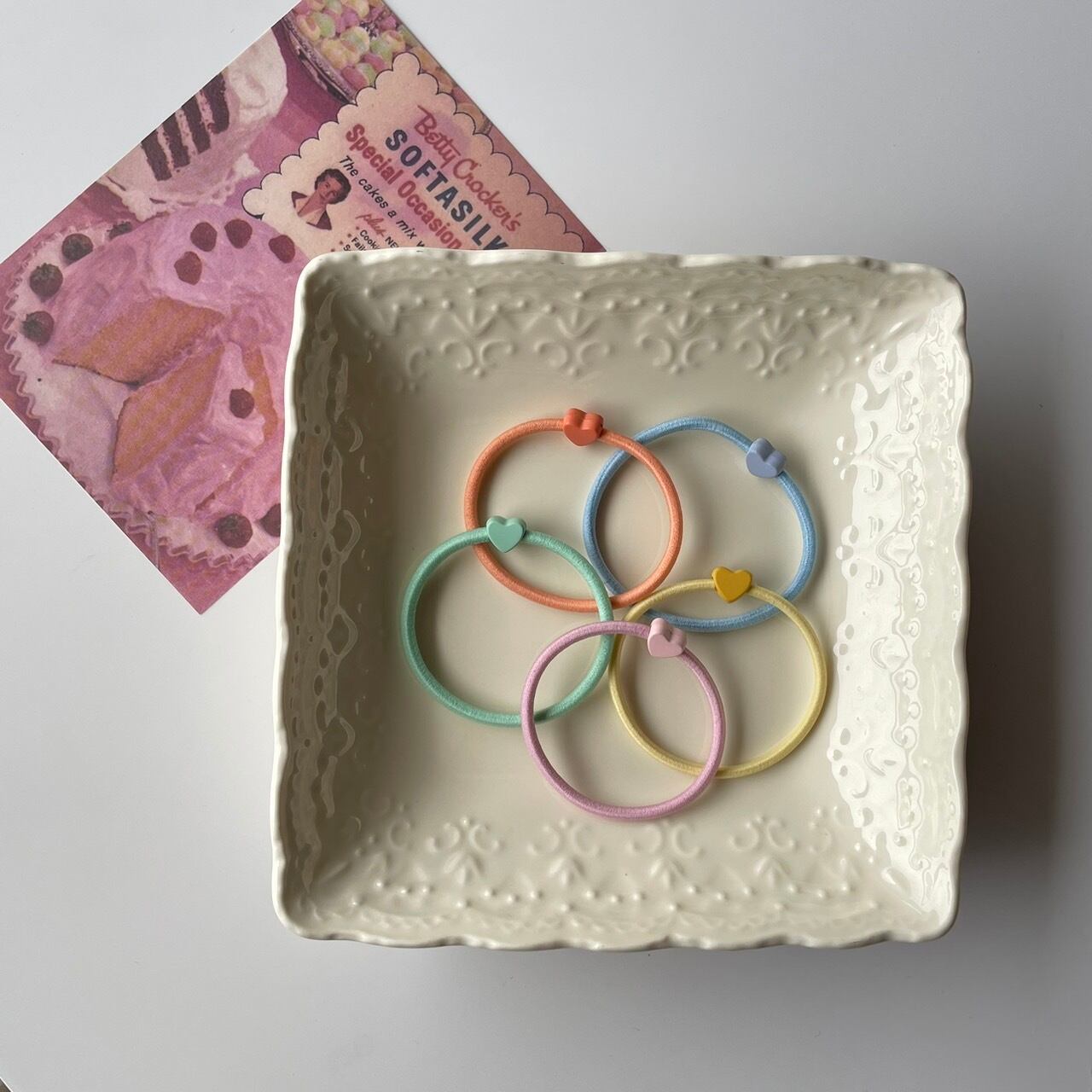 【即納】petit heart hair tie // kosa's select