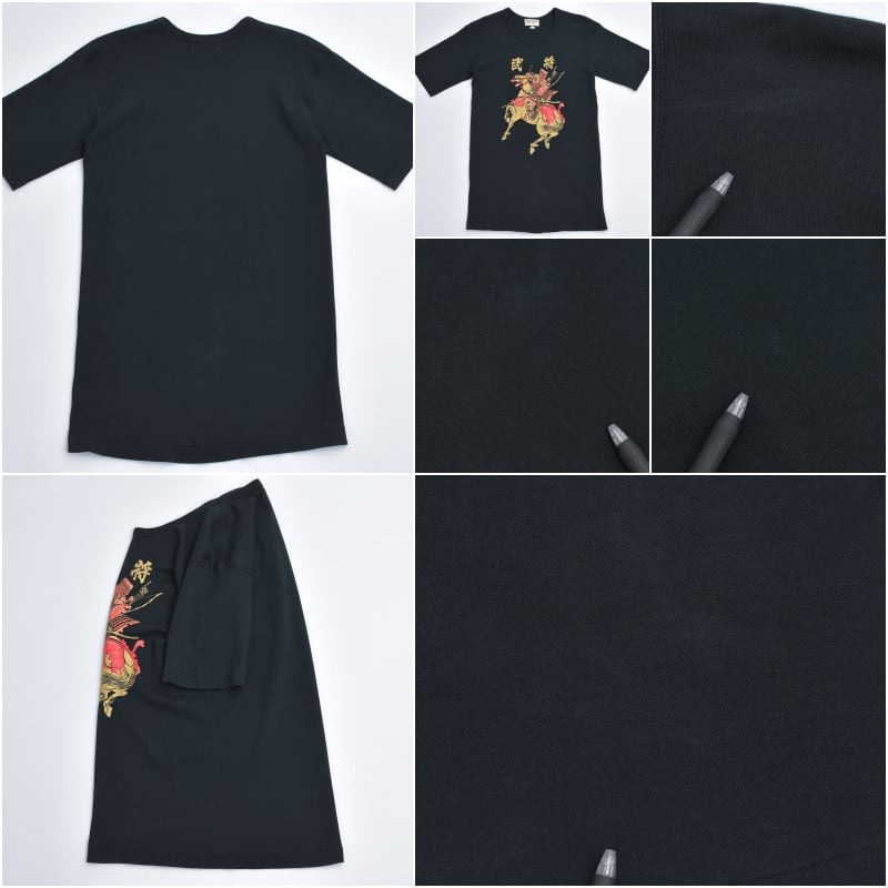 90s 日本製 ICHI BAN サムライ 武将 侍 騎馬 デザイン 和柄 プリントT