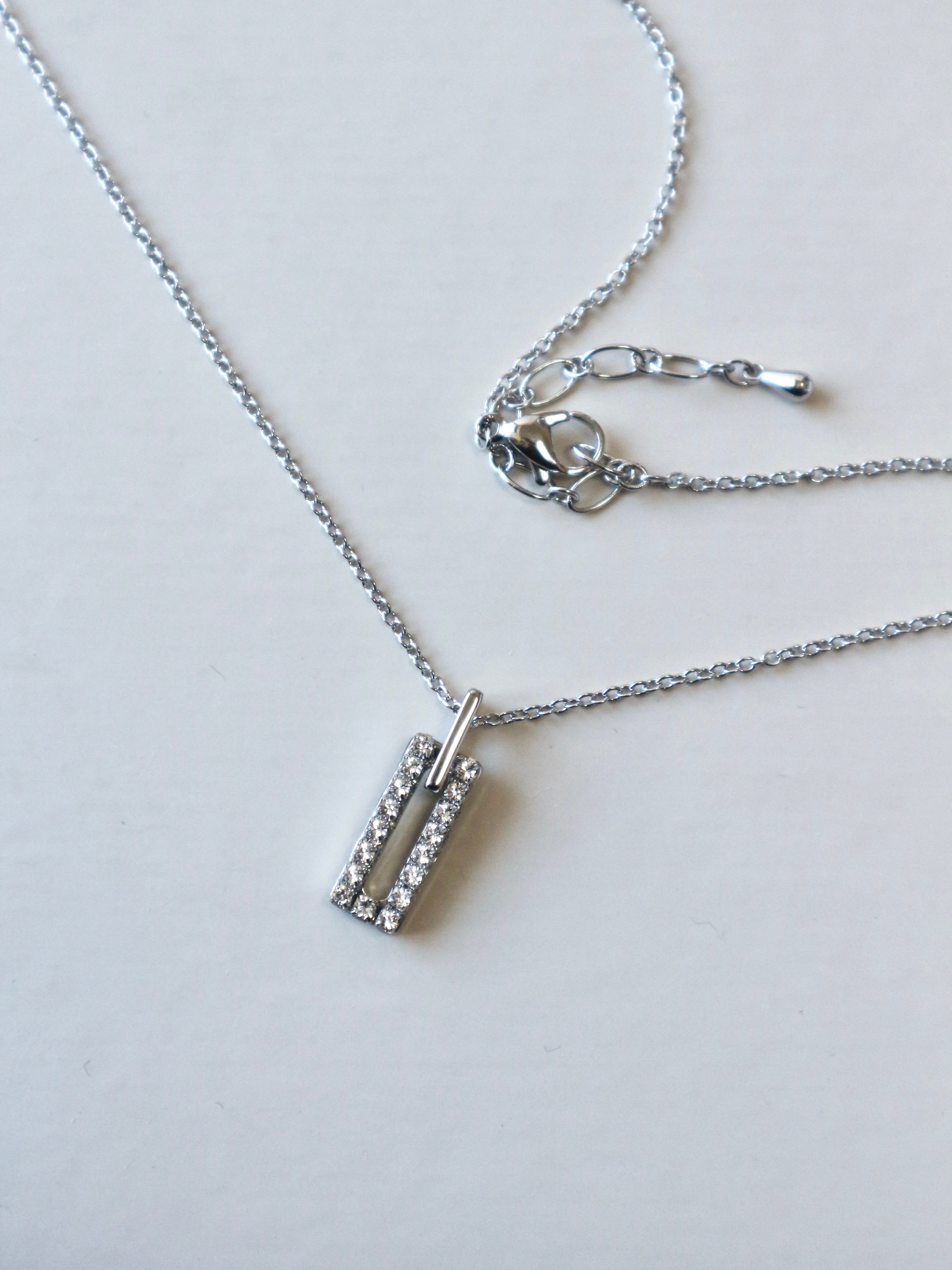 Rectangle necklace