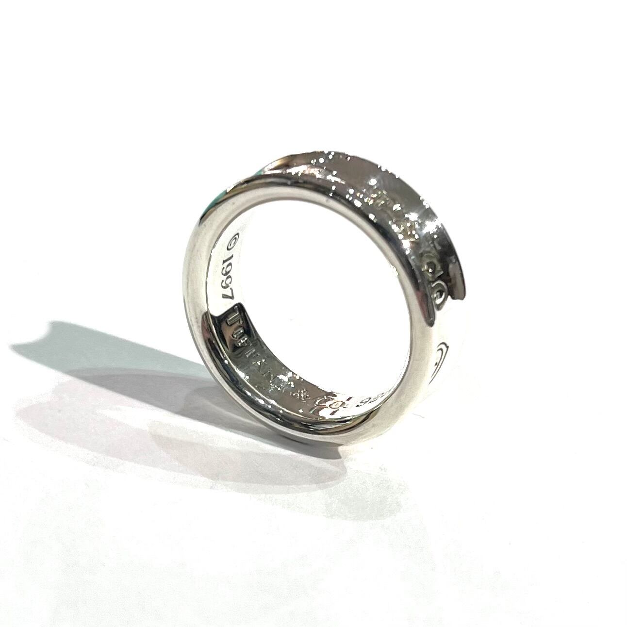 TIFFANY&CO】【15号】1970 ティファニーナローデザインシルバーリング