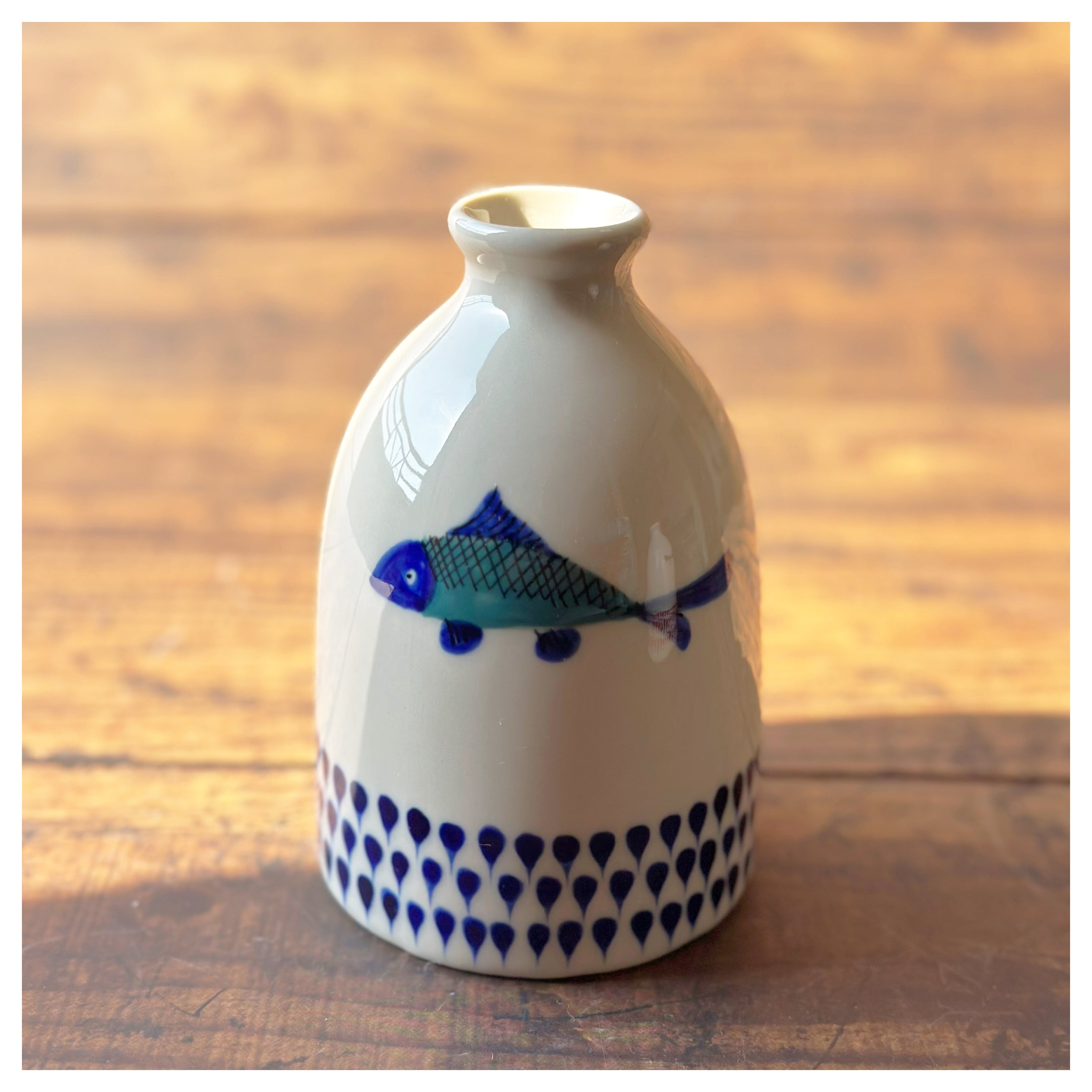 ベトナムのバッチャン焼き 花柄の花瓶 | Kc-Labo's shop ベトナム雑貨