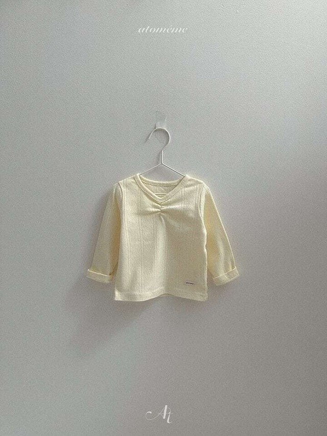 予約⌇atomeme / Release shirring T