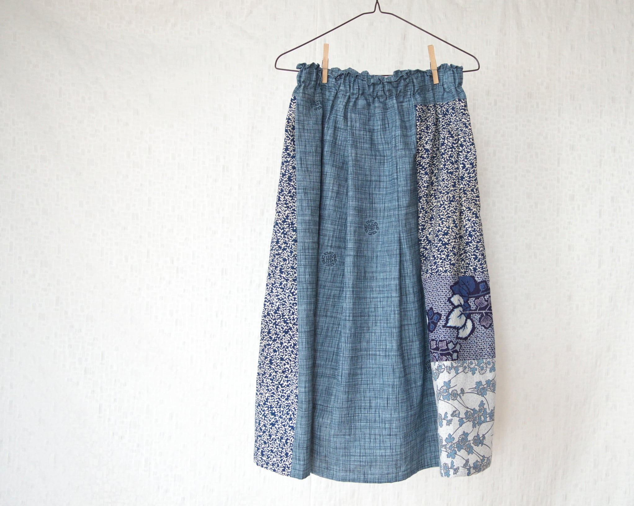 0487 パッチワークスカート | MUhandwork