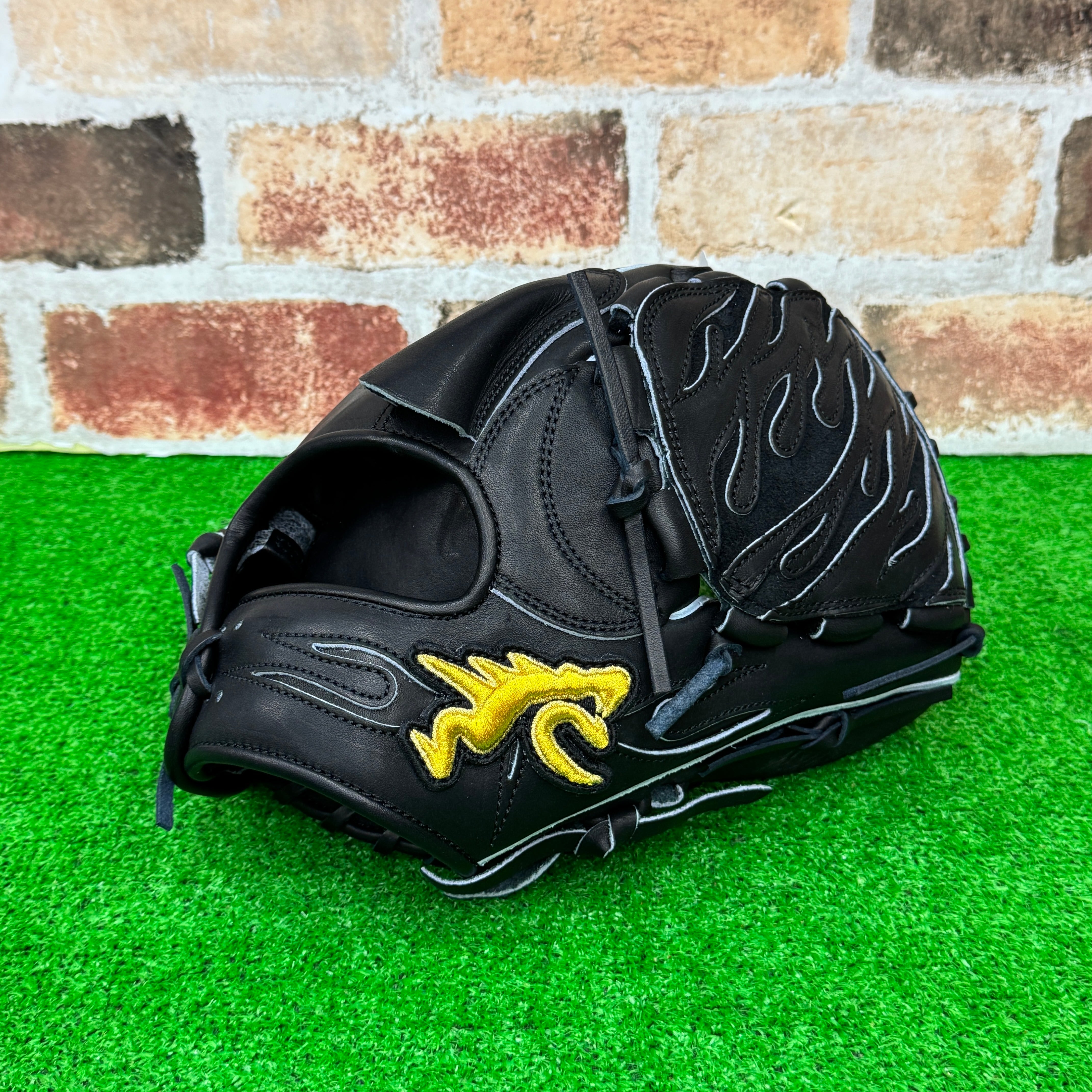 限定】glove studio RYU 硬式グローブ D99型 投手用 ブラック 高校野球