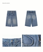 CONP Rounded Denim Shorts