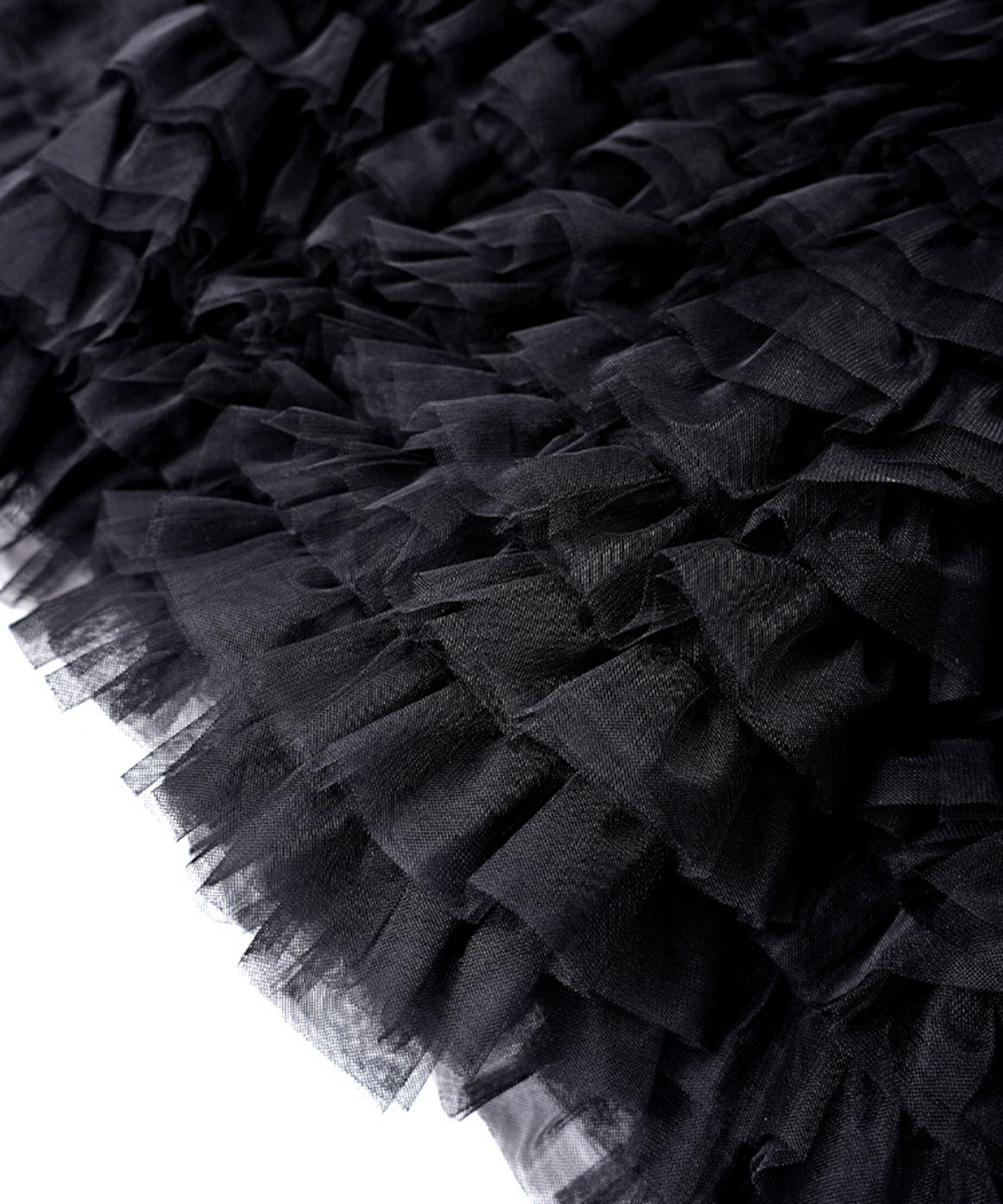 フリルチュールイージーフレアスカート (GRAY) CQ-47104