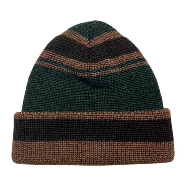 【NO ROLL】CONFECTION BEANIE(GREEN) 〈国内送料無料〉