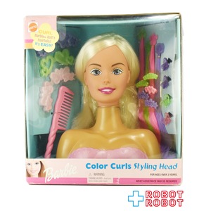 マテル バービー カラーカールズ スタイリングヘッド 2001  未開封