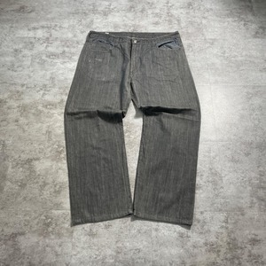 【W38 L32】 usa levi's 先染ブラック リーバイス 569