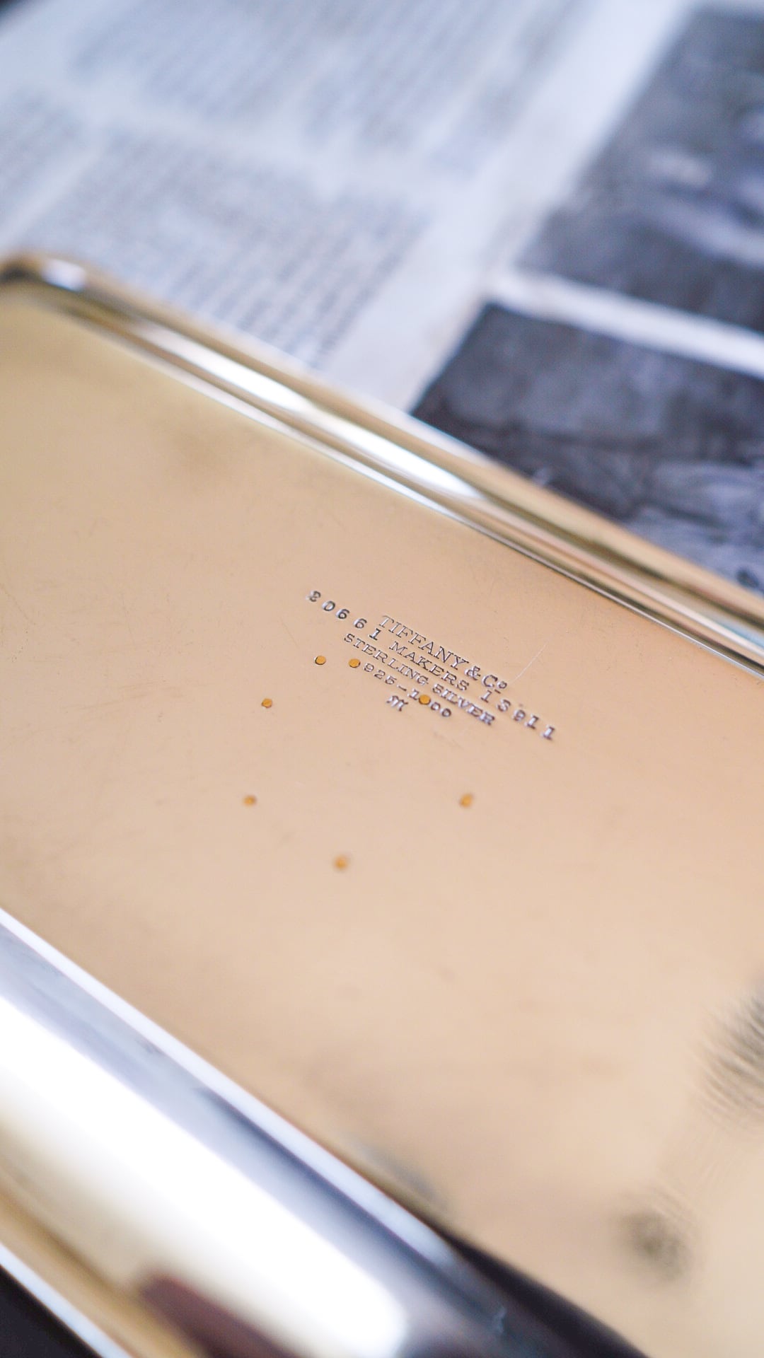 1920s アンティーク TIFFANY & Co. トレー シルバー 925 1920s アンティーク TIFFANY & Co. トレー シルバー 925