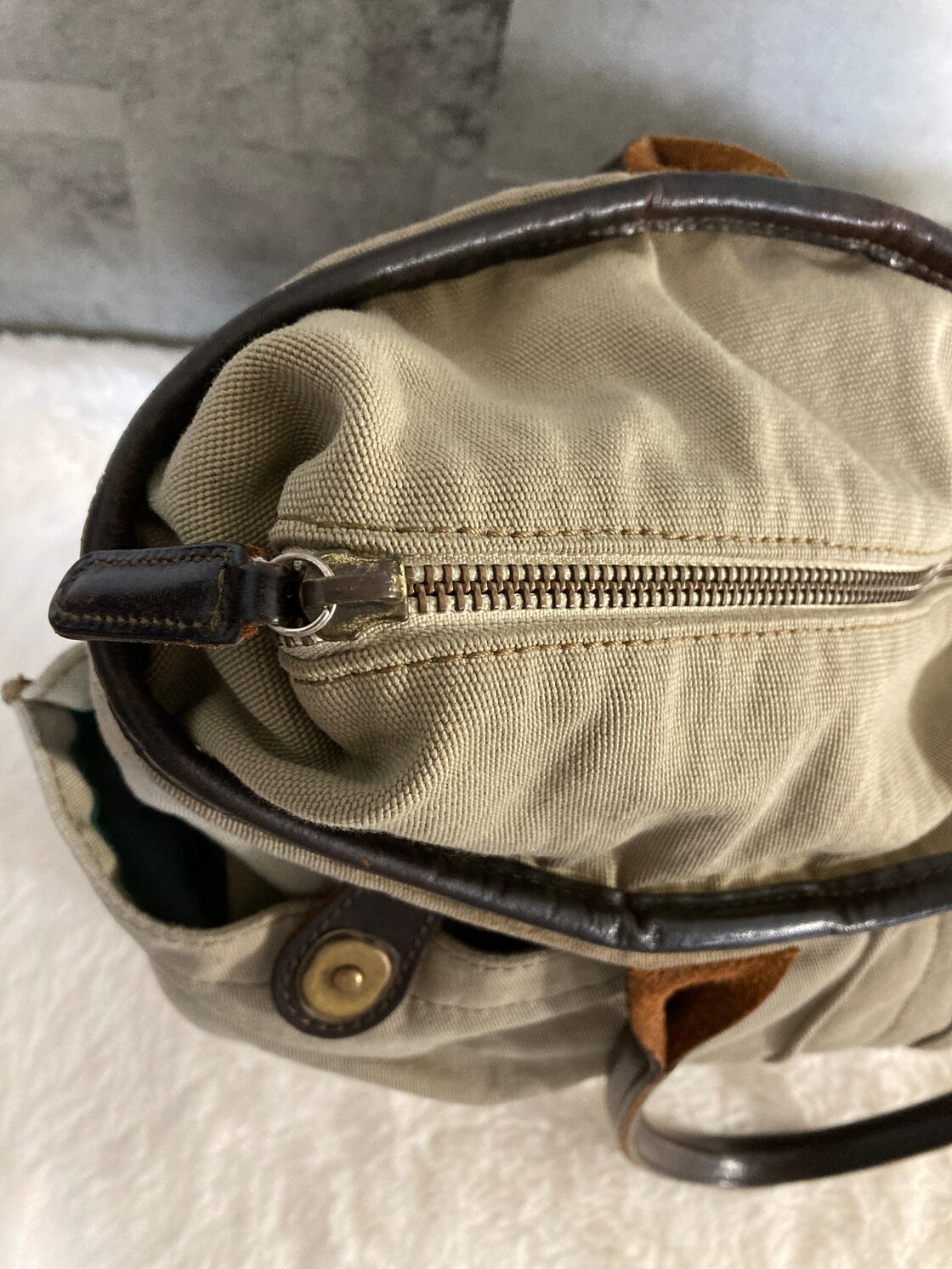 ITALY製 Felisi フェリージ ヘルメットバッグ 9237 カナパ ベージュ 