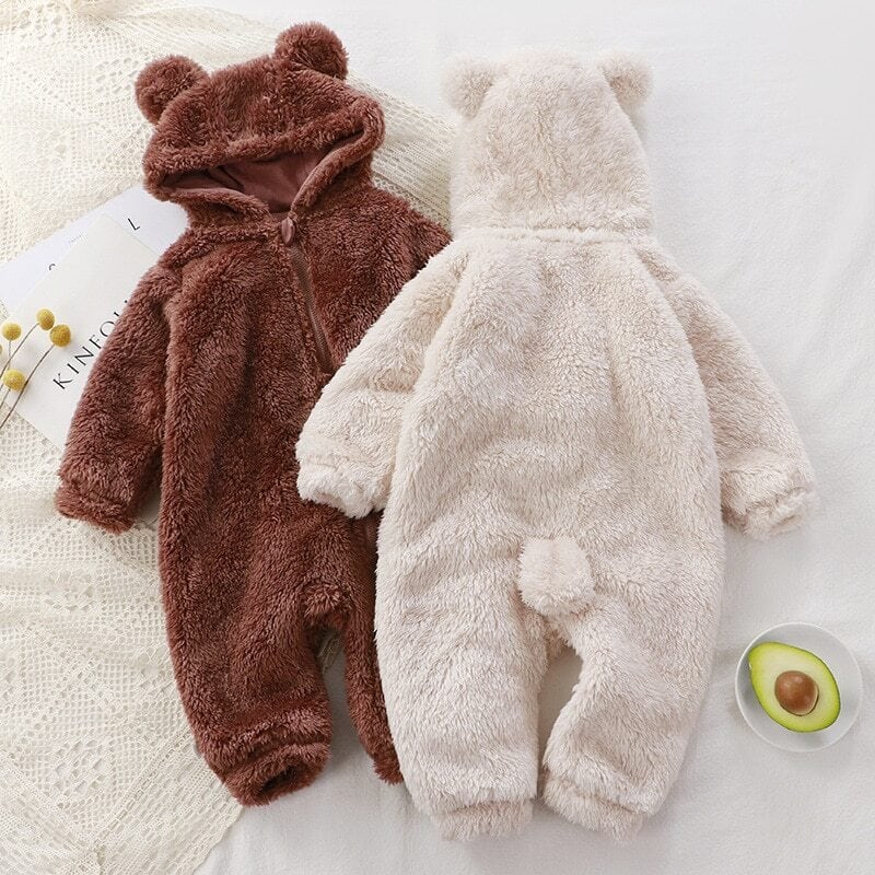 Fluffy Bear Jumpsuit/もこもこクマさんジャンプスーツ | Kamaly Welina