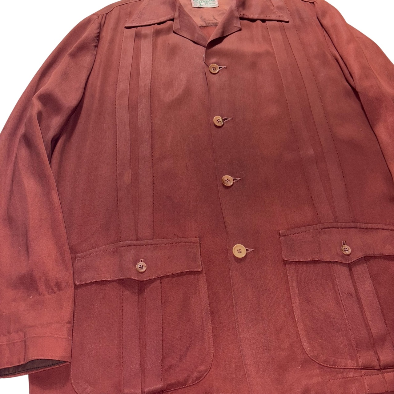 vintage 1950’s rayon gabardine Hollywood jacket