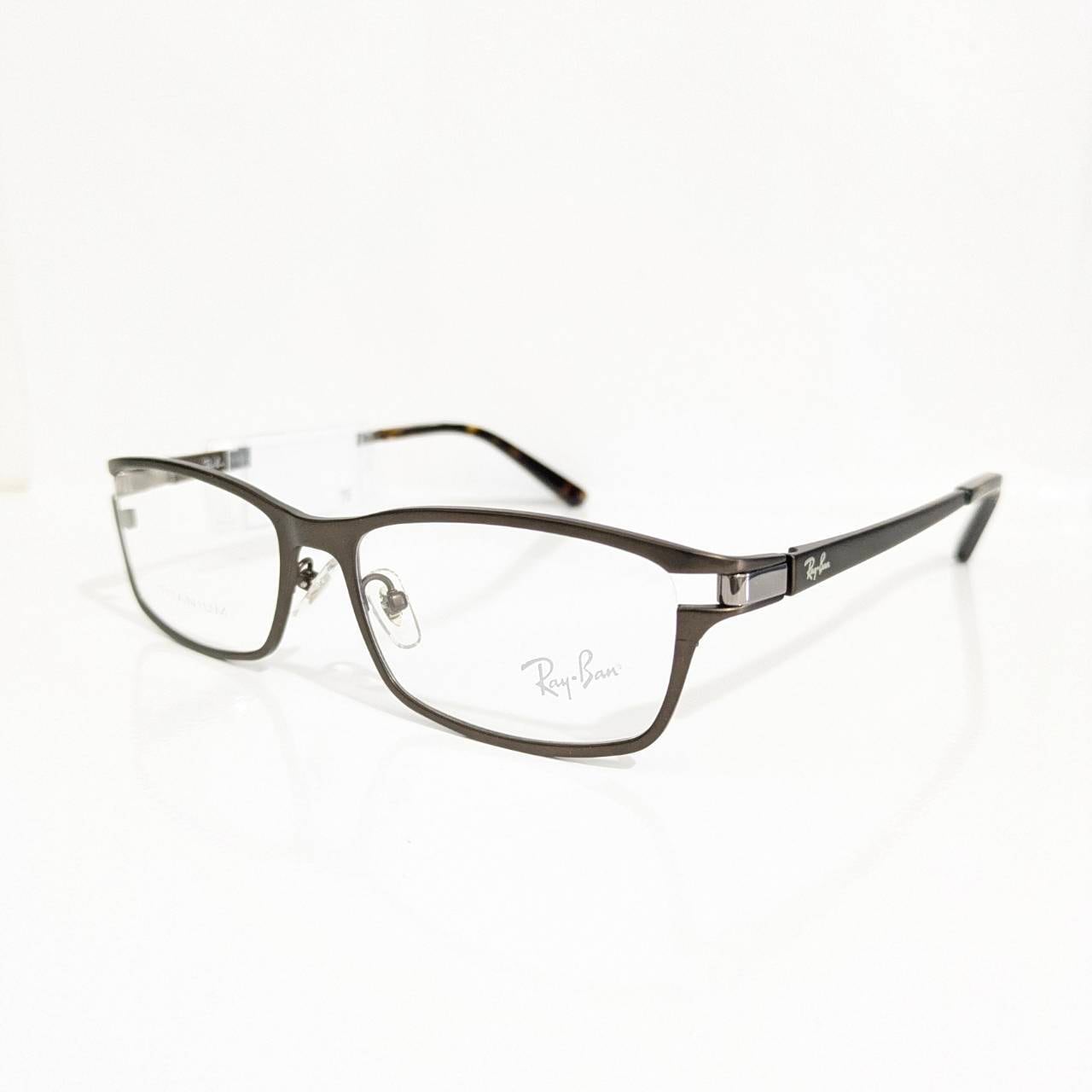 【Ray-Ban】スクエアメタルフレーム ブラウン