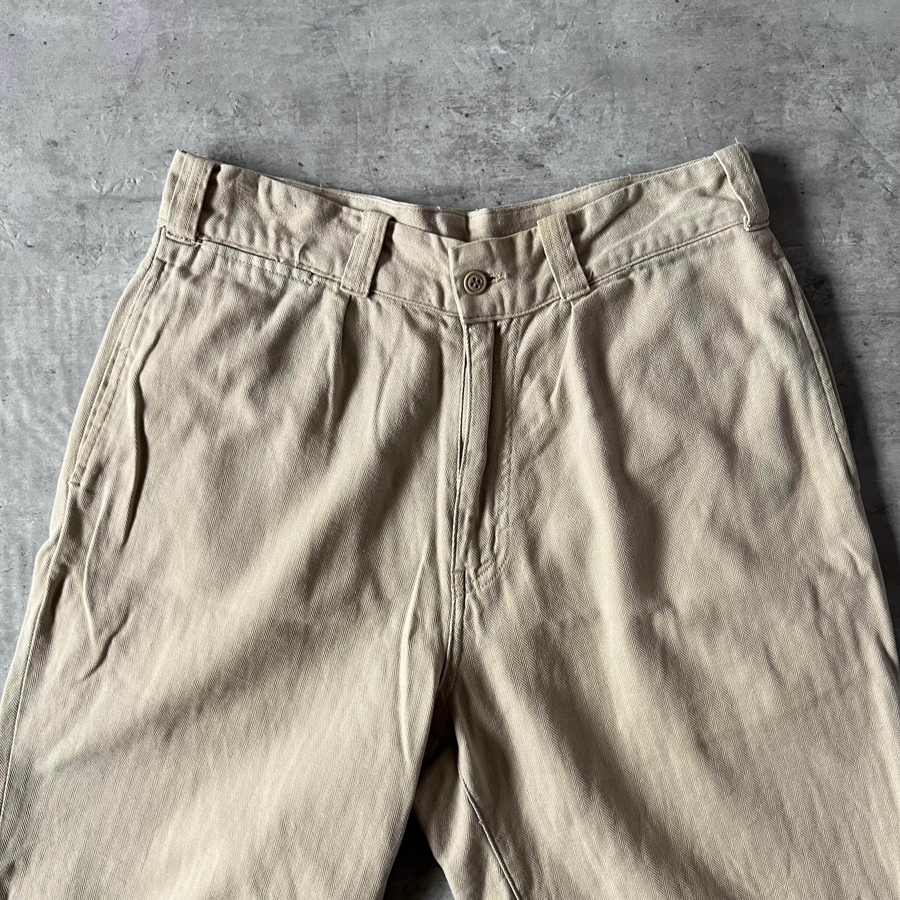 90s 初期 “good enough” Herringbone pattern shorts 90年代 ...