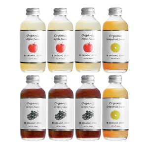 【Gift Set】Organic Fruit Juice ( Apple×3 Grape×3 Grapefruit×2 )