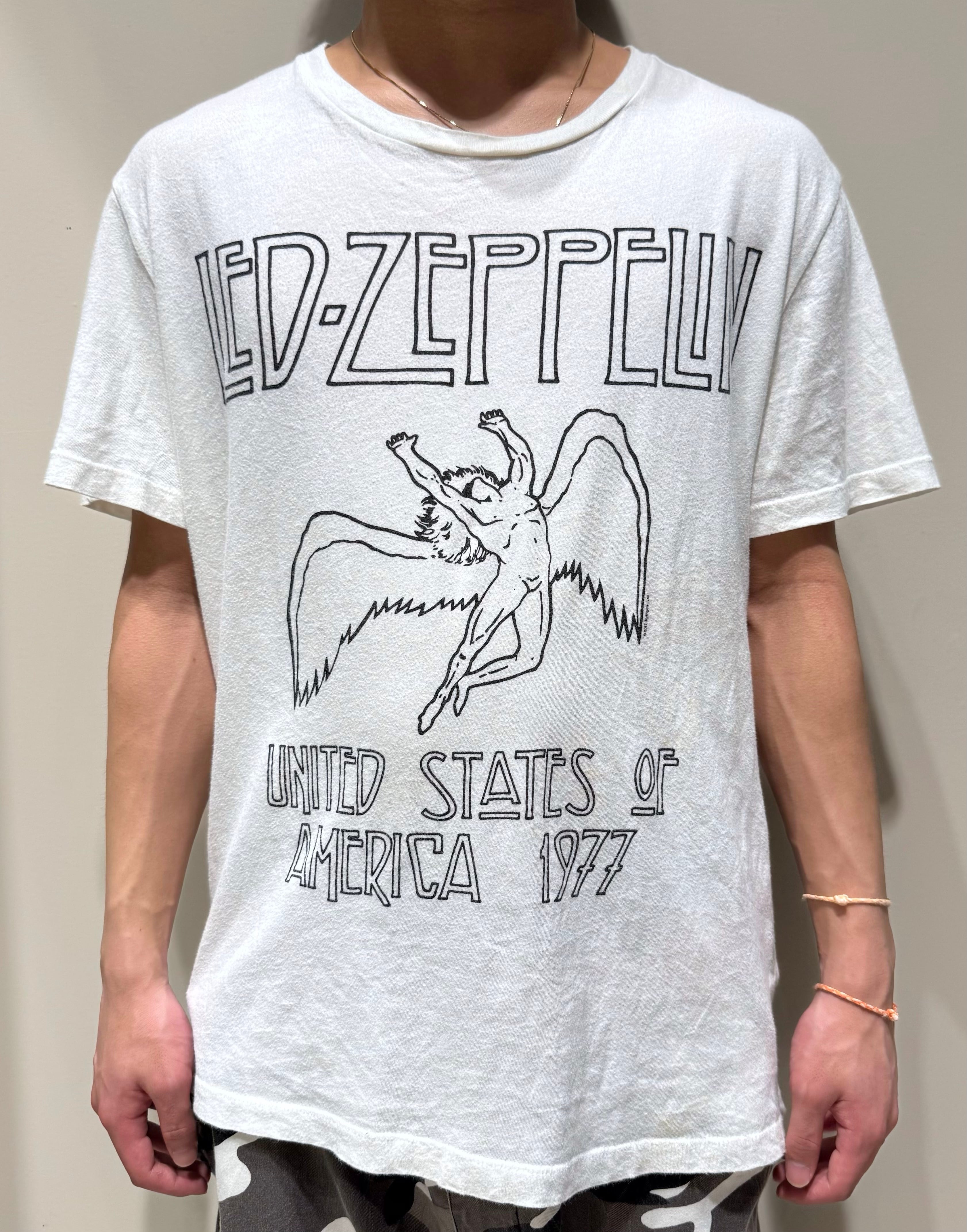 ヴィンテージ　レッドツェッペリンTシャツ 80s 90s スペシャルビンテージ レッドツェッペリンTシャツ 黒 L